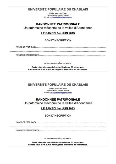 2013 05 08 réservation sortie 1er juin 2013